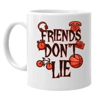 Friends don't lie - dla fanów serialu Stranger Things - kubek na prezent