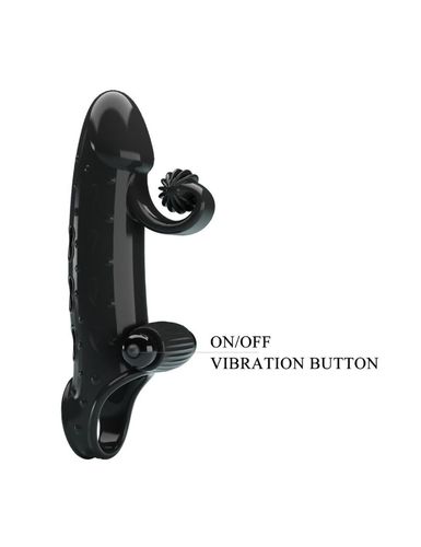 Pretty Love - Romance - Vibrating Penis Sleeve Black na Arena.pl