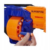 PISTOLET NERF ELITE SURGEFIRE + DODATKI +CELE