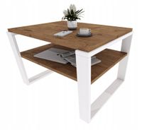 Kaja stolik ekskluzywny dąb drewno lancelot retro loft promocja