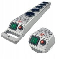 LISTWA ZASILAJĄCA Przedłużacz 5 Gniazd Kabel 2,5 m BRENNENSTUHL