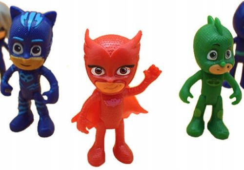 ZESTAW FIGUREK PJMASKS PIDŻAMERSI MIX 6 FIGUREK Z BAJKI DLA DZIECI ZABAWA na Arena.pl