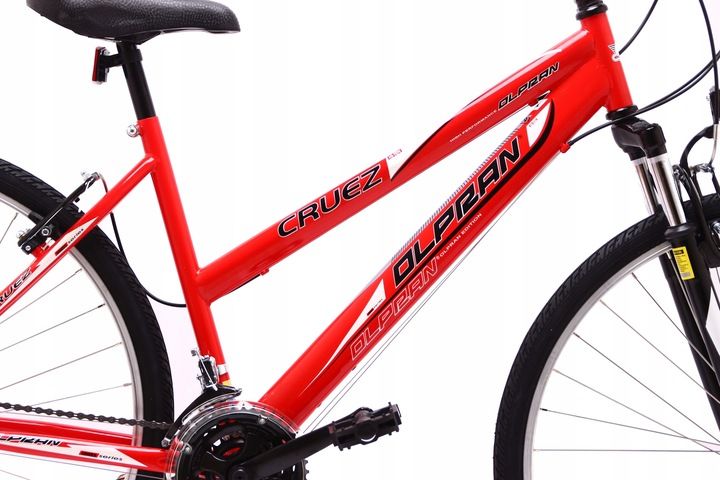 ROWER CROSSOWY MĘSKI DAMSKI MIEJSKI OLPRAN CRUEZ 28, SHIMANO zdjęcie 4