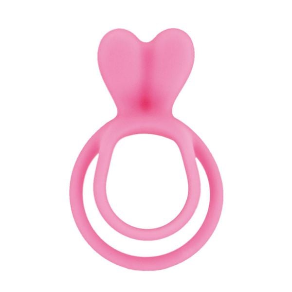 Pierścień Double Cockring Pink zdjęcie 3