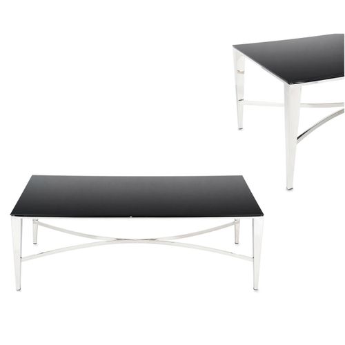 Stolik kawowy Rays Silver Black na Arena.pl