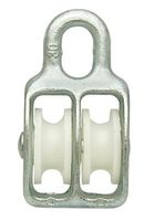 bloczek do lin stały podwójny 30mm - bl30 podw