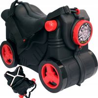 WALIZKA JEŹDŻĄCA PODRÓŻNA dziecięca NA KÓŁKACH DO SIADANIA BAGAŻ KABINOWA