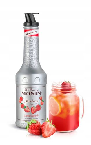 Puree MONIN STRAWBERRY truskawkowe 1L na Arena.pl