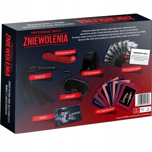 50 NOCY ZNIEWOLENIA - EROTYCZNA SEX GRA DLA PAR na Arena.pl