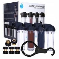 ZESTAW filtrów Dafi wstępnych: 2x polipropylenowy + jonowymienny +