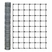 SIATKA LEŚNA 120/9/15 L - rolka 50m OCYNKOWANA do pola sady lasy budowa