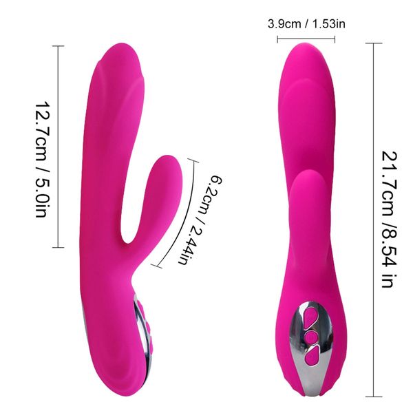 Wibrator-Joker Heating Double Vibrating Massage Stick zdjęcie 7