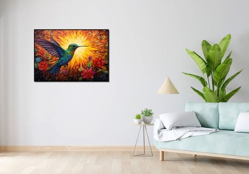 Plakat 100x70cm Koliber Barw na Arena.pl