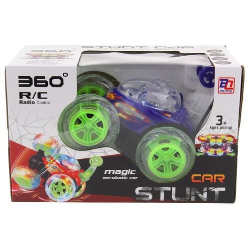 Zdalnie Sterowany Samochód Kaskaderski - niebieski na Arena.pl