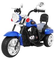 Motorek Chopper Nightbike Niebieski