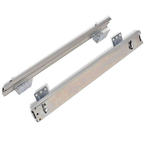 Wysuwane kosze druciane, 2 szt., srebrne, 400 mm na Arena.pl