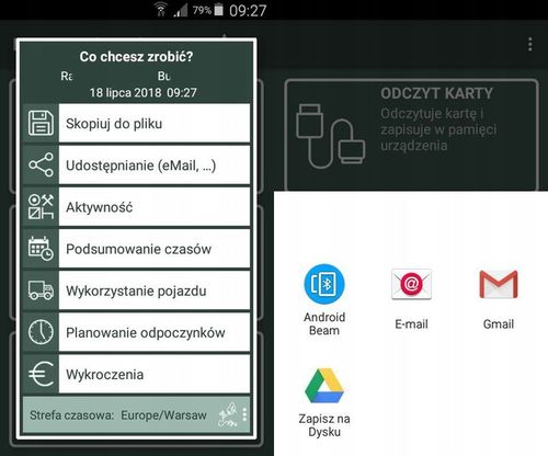 Czytnik karty kierowcy micro-USB telefon z PROGRAM na Arena.pl