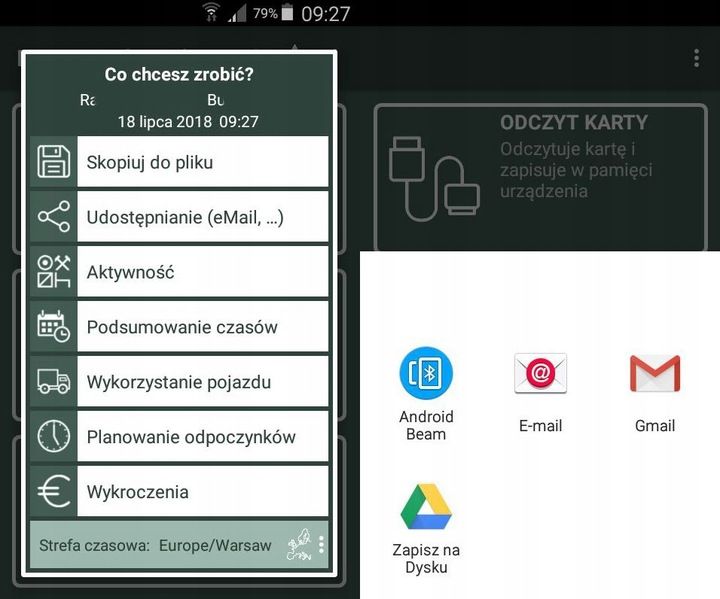 Czytnik karty kierowcy micro-USB telefon z PROGRAM zdjęcie 9