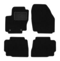 Dywaniki welurowe LUX Ford Mondeo MK4 2007-2012 czarne OWAL