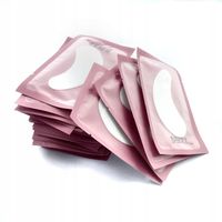 100szt PŁATKI POD OCZY DO RZĘS RÓŻOWE