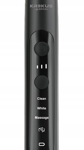 Szczoteczka soniczna elektryczna do zębów 3 tryby Krexus Timer IPX7 na Arena.pl