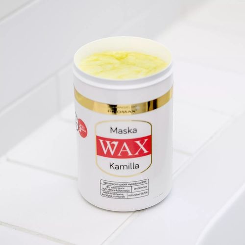 MASKA WYGŁADZAJĄCA I NAWILŻAJĄCA DO WŁOSÓW FARBOWANYCH JASNYCH WAX KAMILLA na Arena.pl