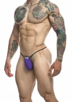 justin+simon classic g-string bulge czarny anatomiczny model męski s/m