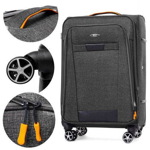 RGL średnia WALIZKA PODRÓŻNA 4 KÓŁKACH TORBA XL na Arena.pl