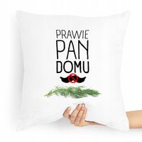 Poduszka Prezent Dla Brata Prawie Pan Domu Z Nadrukiem Ze Zdjęciem