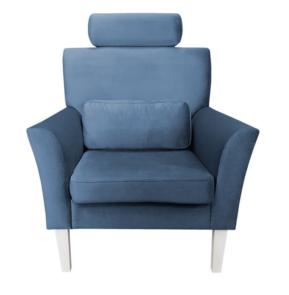 Fotel DENVER nogi białe MG33 zdjęcie 3