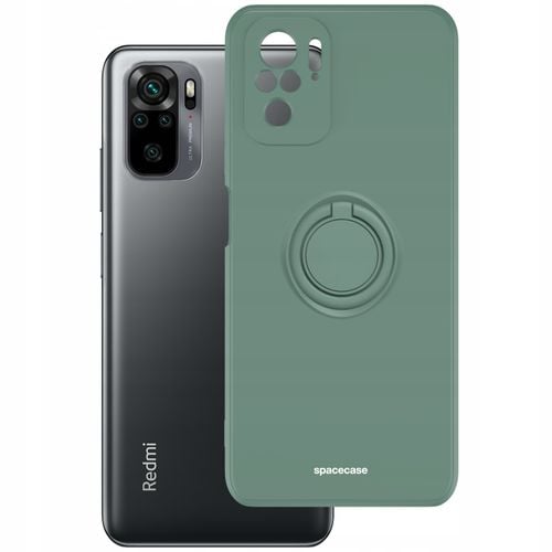 ETUI SILIKONOWE SPACECASE RING CASE OBUDOWA DO REDMI NOTE 10 / 10S + SZKŁO na Arena.pl
