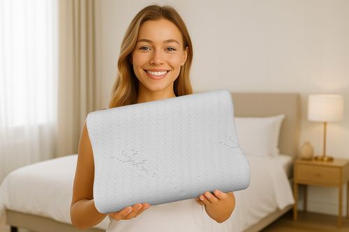 PODUSZKA ORTOPEDYCZNA DO SPANIA NA BOKU PROFILOWANA DLA WYMAGAJĄCYCH MEMORY na Arena.pl