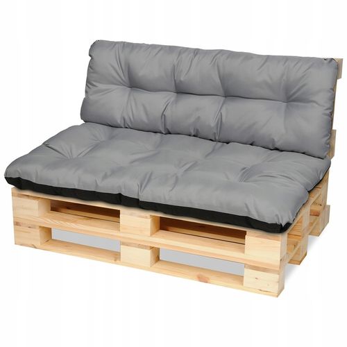 2 PODUSZKI NA PALETY siedzisko 120x80 poduszka ogrodowa OPARCIE 120x38 na Arena.pl