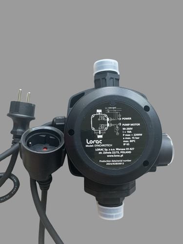Inteligentny automatyczny sterownik pompy start/stop Lorac Synchrotech 2200 na Arena.pl