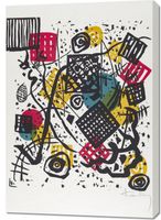 Obraz 70x100cm Kleine Welten V, Wassily Kandinsky Vintage Salon