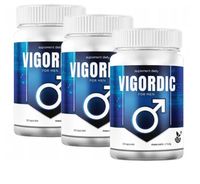 3x Vigordic : Ekstrakt z Buzdyganka, Palmy Sabałowej, L-arginina i Inne