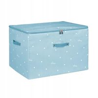 Organizer do szafy z SUWAKIEM OXFORD 60x45x24cm NIEBIESKI