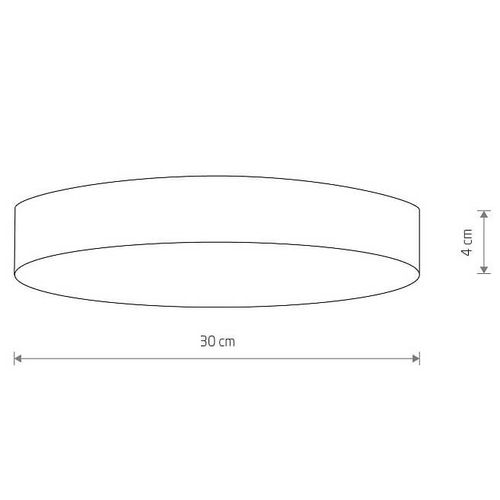 Plafon okrągły natynkowy Lid Round 10418 Nowodvorski LED 50W 4000K czarny na Arena.pl