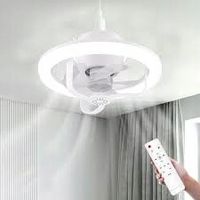 Lampa sufitowa LED z wbudowanym wentylatorem