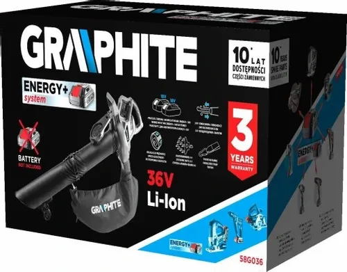 Graphite Odkurzacz do liści (58G036) na Arena.pl