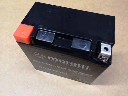 Akumulator żelowy motocyklowy MORETTI MTX14-BS 12 Ah YTX14-BS na Arena.pl