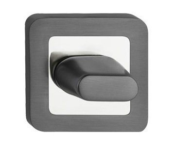 SZYLD DOLNY ZAOKRĄGLONY - GRAFIT - BLOKADA WC zdjęcie 1