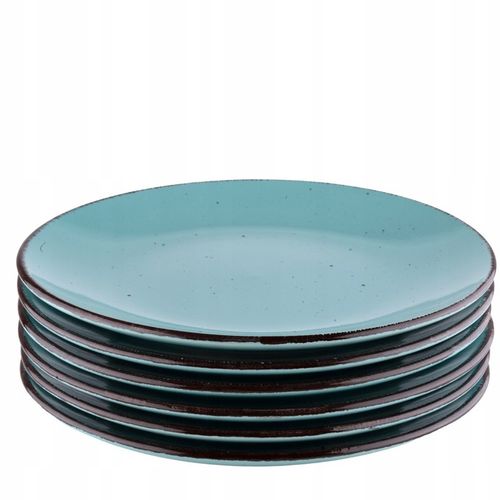 SERWIS OBIADOWY + 6 KUBKÓW KOMPLET OBIADOWO-KAWOWY 24 EL. KAMIONKA TURKUS na Arena.pl