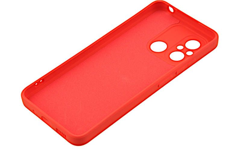 Etui silikonowe Tint do Xiaomi Redmi 12C czerwony zdjęcie 3