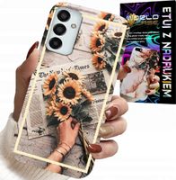 ETUI DO SAMSUNG GALAXY M13 4G - KWIATISTY WZÓR SŁONECZNIK SŁONECZNIKI