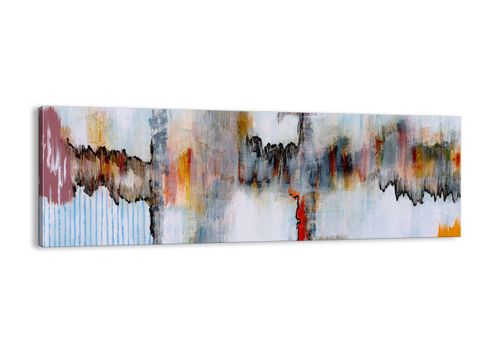 Obraz Na Płótnie - Zamazane Postaci  - 90X30 Cm - Ab90X30-3676 na Arena.pl