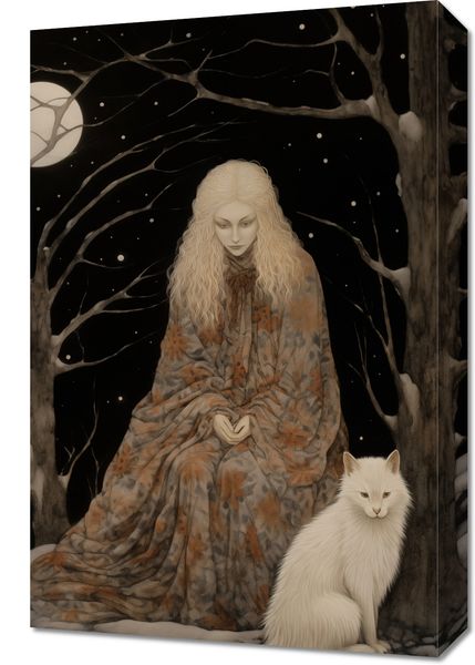 Obraz 40x60cm Stróżka Leśna zdjęcie 1