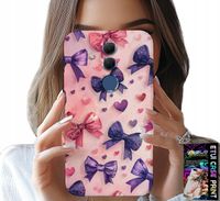 ETUI DO HUAWEI MATE 20 LITE - KOLOROWE WSTĄŻKI WSTĄŻKA WZORY + SZKŁO