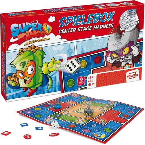 MagicBox Gra Planszowa SuperZings + 2 figurki na Arena.pl