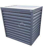 Osłona klimatyzatora - pompy ciepła 90x50x130 cm antracyt NB249